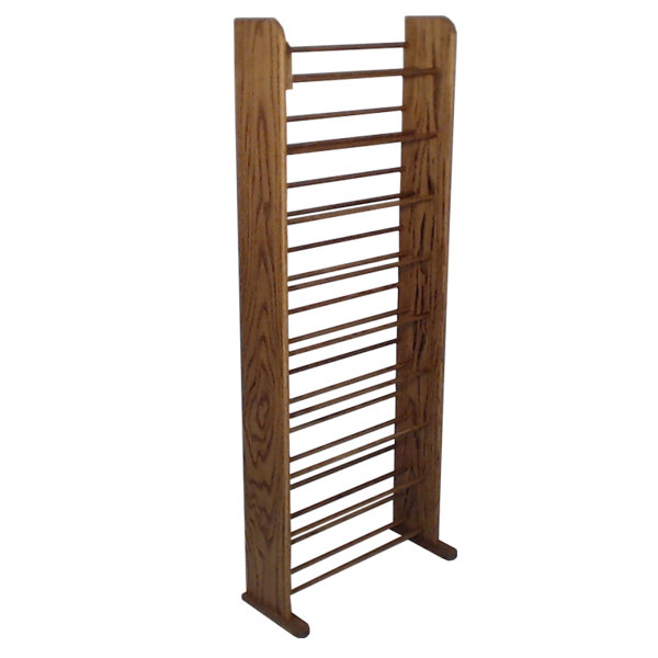 Rebrilliant 504 CD Multimedia Dowel Rack Media Storage & Reviews Wayfair